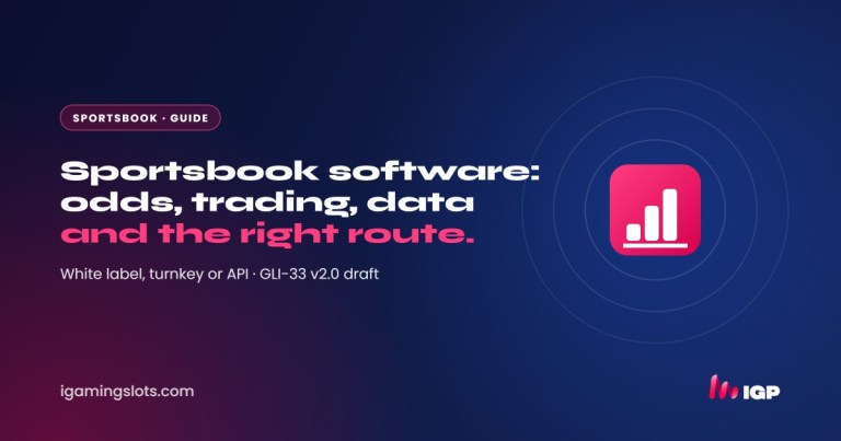 How to choose sportsbook software in 2026: odds, trading, data and the route that fits