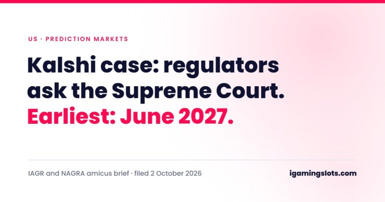 Gaming regulators ask the US Supreme Court to hear New Jersey's Kalshi case